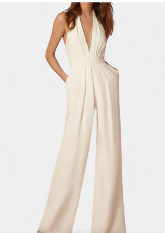 Katya- Mono Largo Elegante Espalda Descubierta