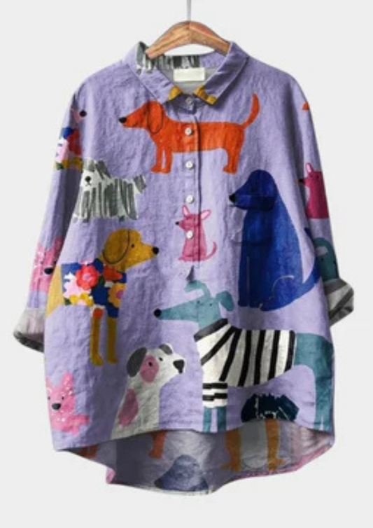 Pandilla - Camisa estampada animales divertida