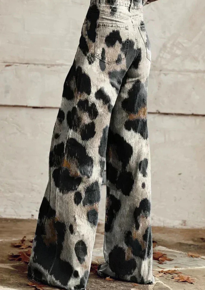Savanna – Pantalón palazzo animal print