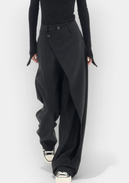 Valentina - Pantalón palazzo elegante fluido