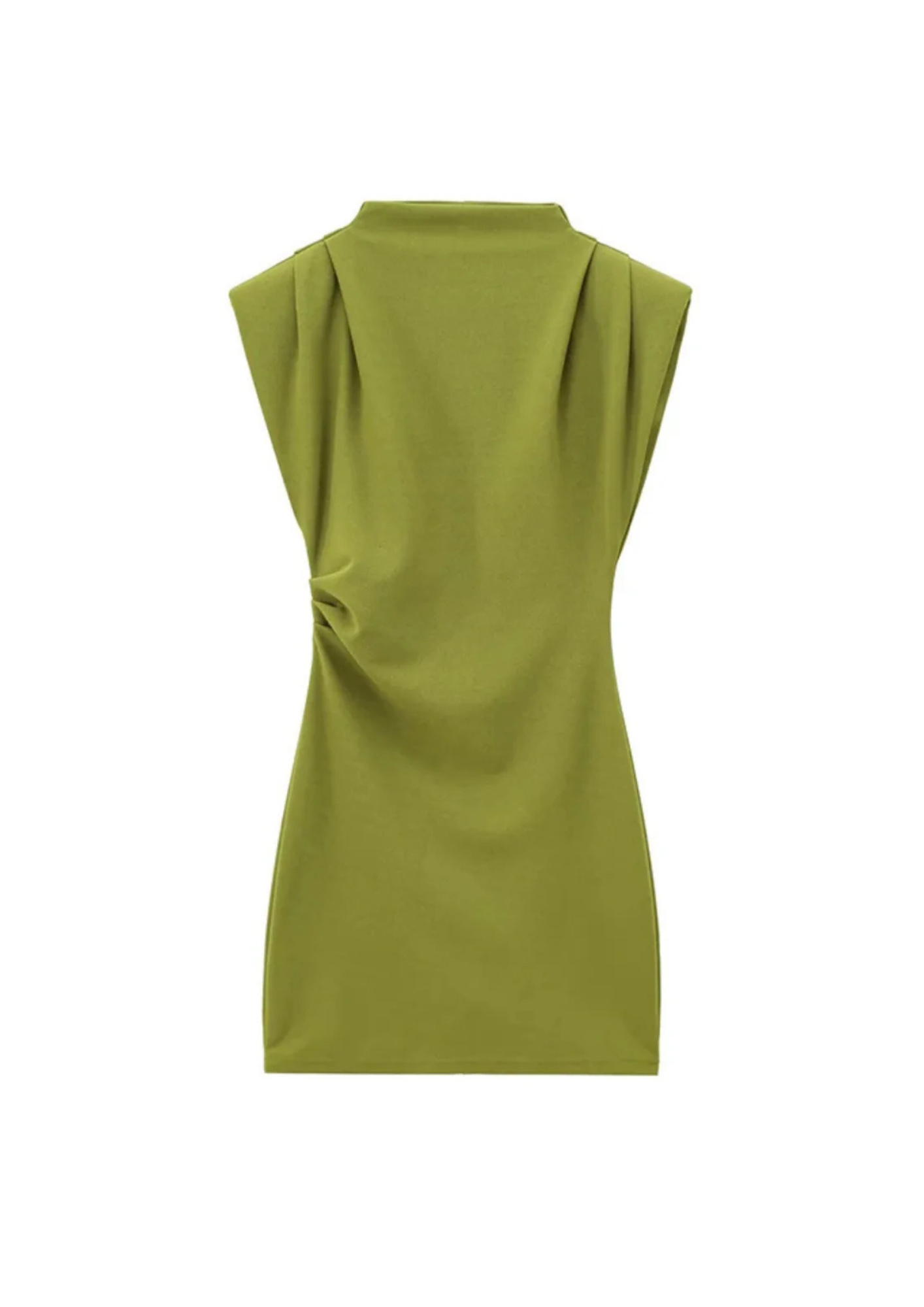 Lucía – Vestido Mini Estructurado con Hombreras