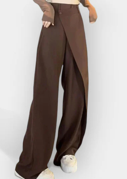 Valentina - Pantalón palazzo elegante fluido
