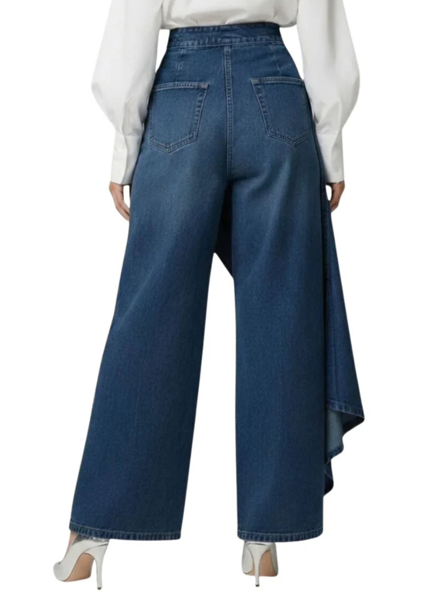 Dianeh - Pantalón denim efecto falda