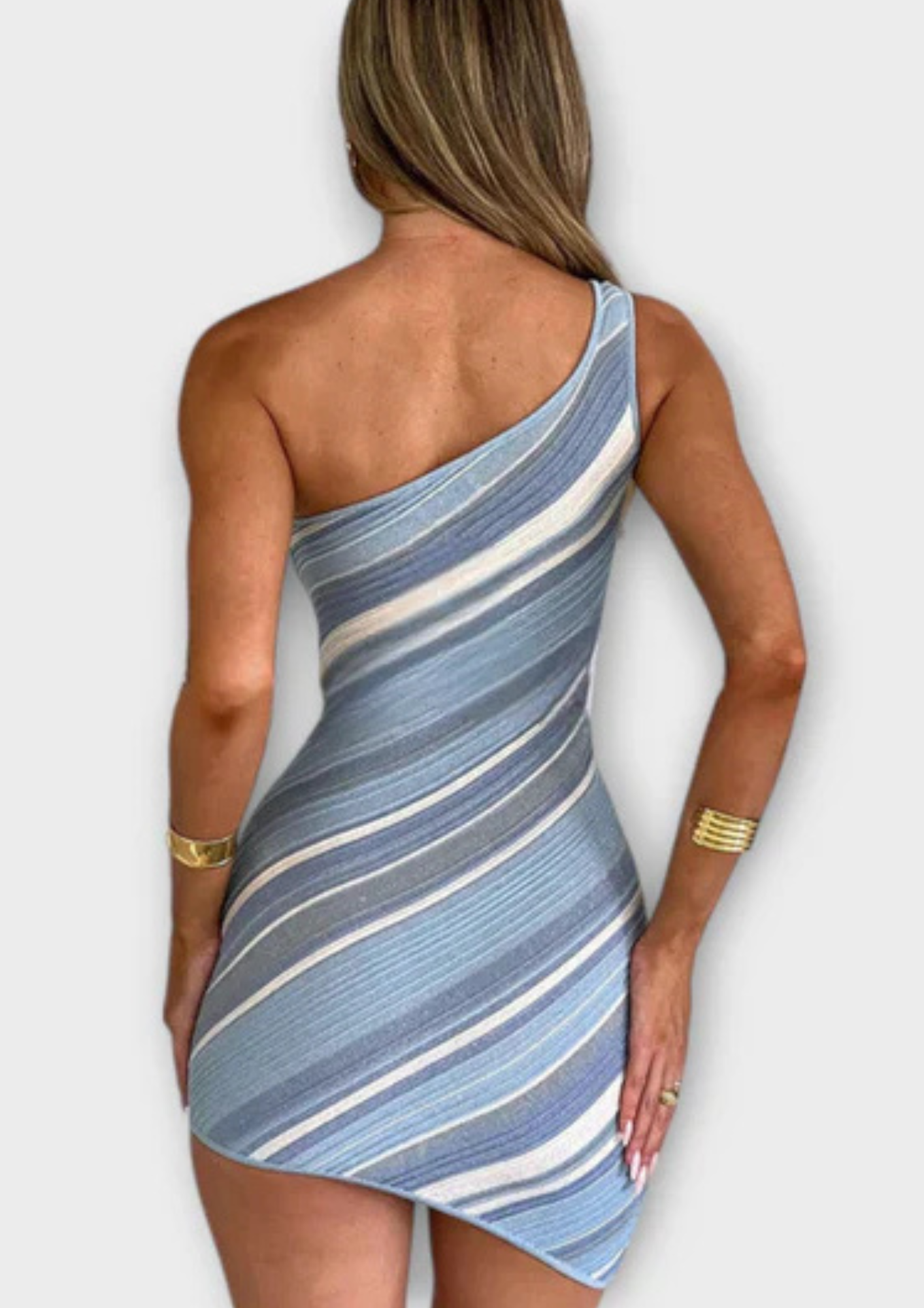 Ocean Glow One Shoulder