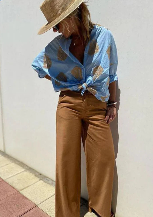 Alma - Camisa bordada de verano