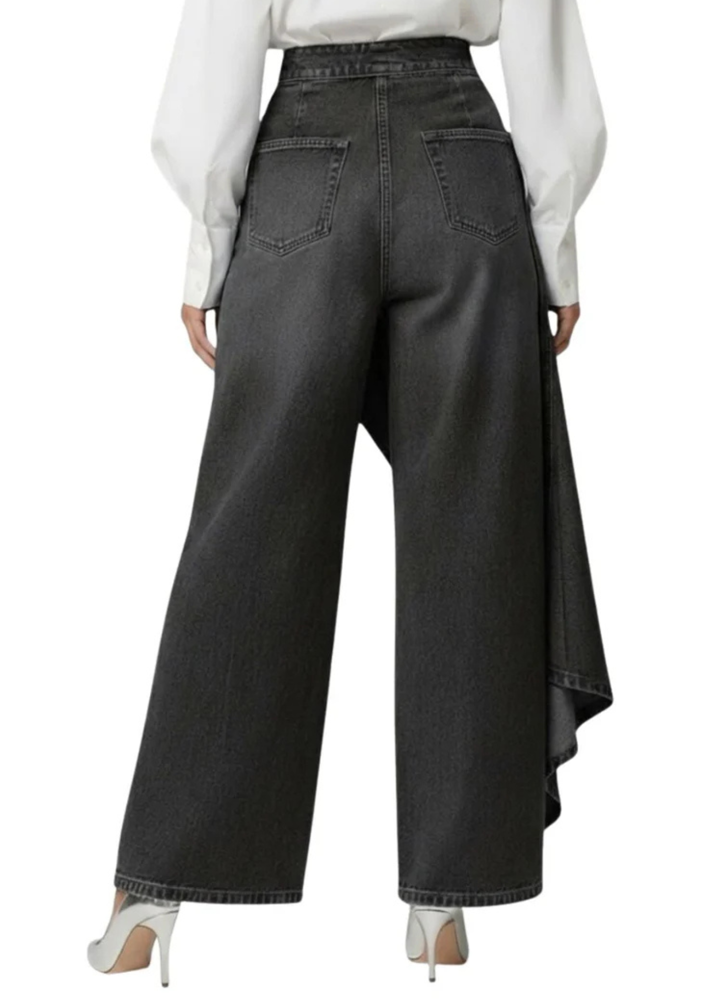 Dianeh - Pantalón denim efecto falda