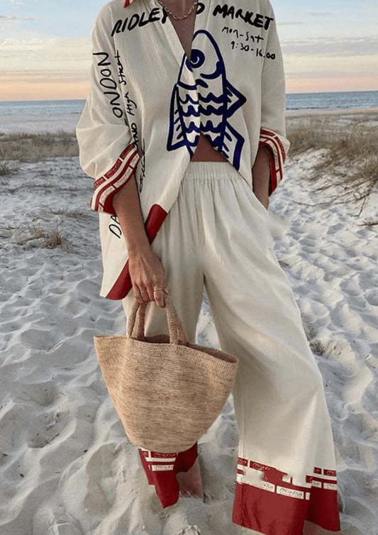 Conjunto Santorini Mare