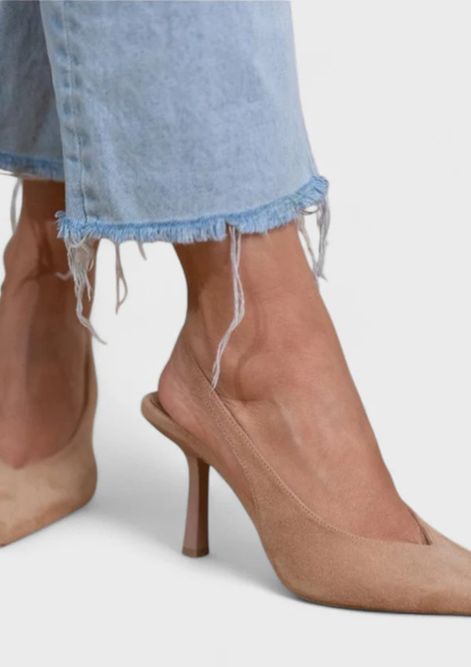 Clara – Zapatos destalonados de tacón fino